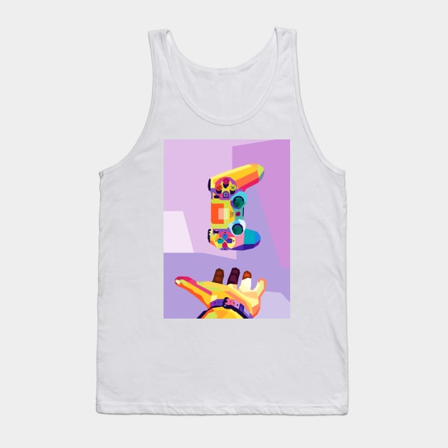 Controller Ps 4 Tank Top by Zet Art